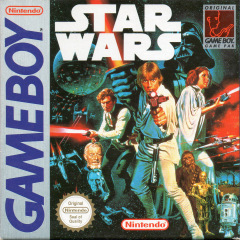 Star Wars for the Nintendo Game Boy Front Cover Box Scan