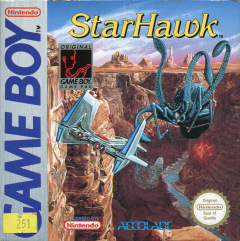 StarHawk for the Nintendo Game Boy Front Cover Box Scan