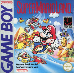 Super Mario Land for the Nintendo Game Boy Front Cover Box Scan