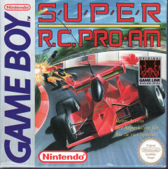 Super R.C. Pro-Am for the Nintendo Game Boy Front Cover Box Scan