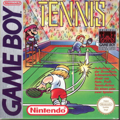 Tennis for the Nintendo Game Boy Front Cover Box Scan