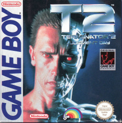 Terminator 2: Judgment Day for the Nintendo Game Boy Front Cover Box Scan