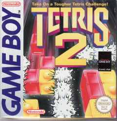 Tetris 2 for the Nintendo Game Boy Front Cover Box Scan