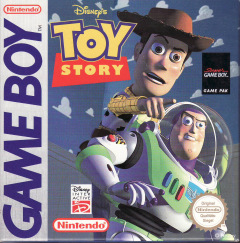Toy Story (Disney's) for the Nintendo Game Boy Front Cover Box Scan