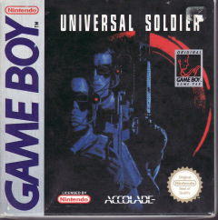 Universal Soldier for the Nintendo Game Boy Front Cover Box Scan