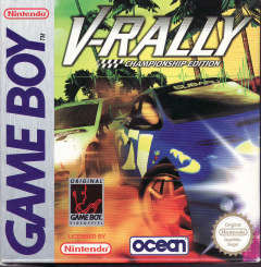 V-Rally: Championship Edition for the Nintendo Game Boy Front Cover Box Scan