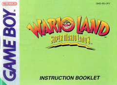 Scan of Wario Land: Super Mario Land 3
