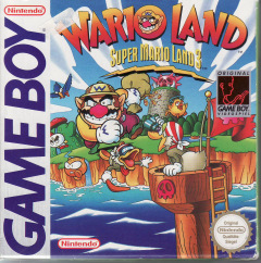 Wario Land: Super Mario Land 3 for the Nintendo Game Boy Front Cover Box Scan