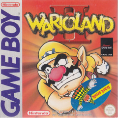 WarioLand II for the Nintendo Game Boy Front Cover Box Scan