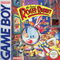 Who Framed Roger Rabbit for the Nintendo Game Boy Front Cover Box Scan