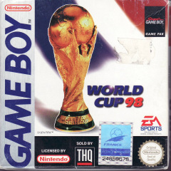 World Cup 98 for the Nintendo Game Boy Front Cover Box Scan
