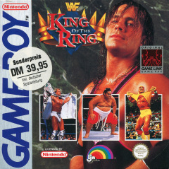 WWF King of the Ring for the Nintendo Game Boy Front Cover Box Scan