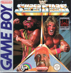 WWF Superstars for the Nintendo Game Boy Front Cover Box Scan