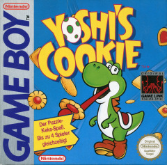 Yoshi's Cookie for the Nintendo Game Boy Front Cover Box Scan