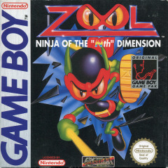 Zool: Ninja of the Nth Dimension for the Nintendo Game Boy Front Cover Box Scan