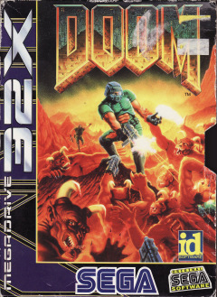 Doom for the Sega 32X Front Cover Box Scan