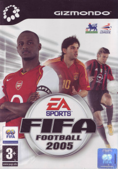 FIFA Football 2005 for the Tiger Gizmondo Front Cover Box Scan
