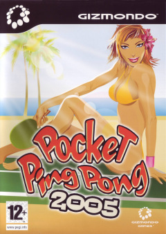 Pocket Ping Pong 2005 for the Tiger Gizmondo Front Cover Box Scan