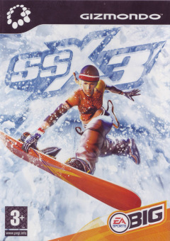 SSX3 for the Tiger Gizmondo Front Cover Box Scan