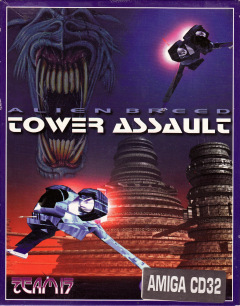 Alien Breed: Tower Assault for the Commodore Amiga CD32 Front Cover Box Scan
