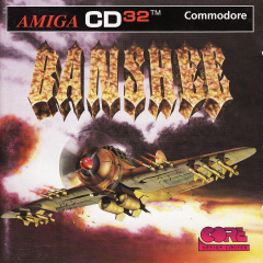 Banshee for the Commodore Amiga CD32 Front Cover Box Scan