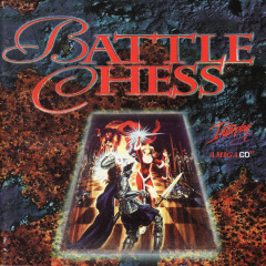 Battle Chess for the Commodore Amiga CD32 Front Cover Box Scan
