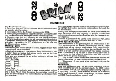 Scan of Brian the Lion