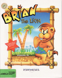 Brian the Lion for the Commodore Amiga CD32 Front Cover Box Scan
