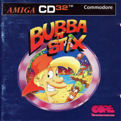 Bubba 'n' Stix for the Commodore Amiga CD32 Front Cover Box Scan