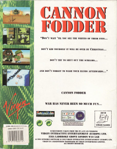 Scan of Cannon Fodder