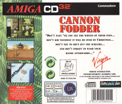 Scan of Cannon Fodder