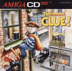 The Clue for the Commodore Amiga CD32 Front Cover Box Scan