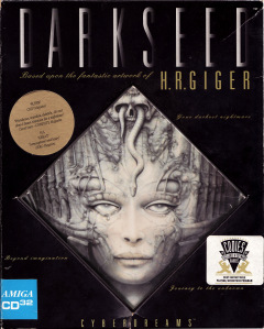 Darkseed for the Commodore Amiga CD32 Front Cover Box Scan
