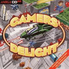 Gamers Delight for the Commodore Amiga CD32 Front Cover Box Scan