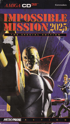 Impossible Mission 2025: The Special Edition for the Commodore Amiga CD32 Front Cover Box Scan