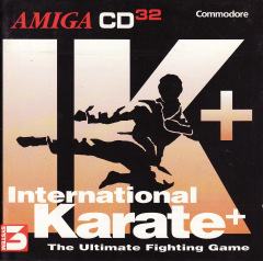 International Karate + for the Commodore Amiga CD32 Front Cover Box Scan