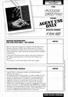 Scan of James Pond 3: Operation Starfish 