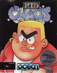 Kid Chaos for the Commodore Amiga CD32 Front Cover Box Scan