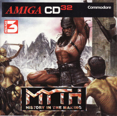 Myth: History In The Making for the Commodore Amiga CD32 Front Cover Box Scan