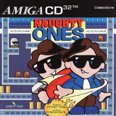 Naughty Ones for the Commodore Amiga CD32 Front Cover Box Scan