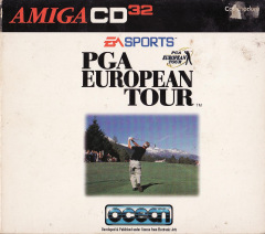 PGA European Tour for the Commodore Amiga CD32 Front Cover Box Scan
