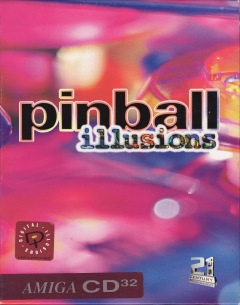 Pinball Illusions for the Commodore Amiga CD32 Front Cover Box Scan