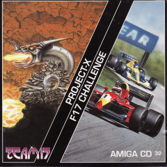 Project X / F17 Challenge for the Commodore Amiga CD32 Front Cover Box Scan