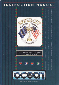 Scan of Ryder Cup: Johnnie Walker