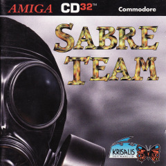 Sabre Team for the Commodore Amiga CD32 Front Cover Box Scan