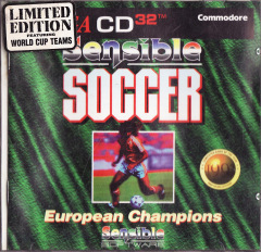 Sensible Soccer: International Edition: Limited Edition for the Commodore Amiga CD32 Front Cover Box Scan
