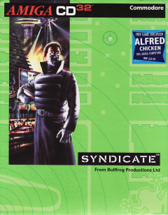 Syndicate for the Commodore Amiga CD32 Front Cover Box Scan