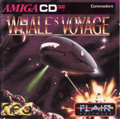 Whale's Voyage for the Commodore Amiga CD32 Front Cover Box Scan