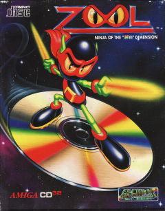 Zool for the Commodore Amiga CD32 Front Cover Box Scan