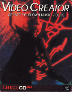 Video Creator for the Commodore Amiga CD32 Front Cover Box Scan